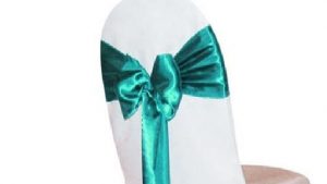 Jade Satin Chair Sash