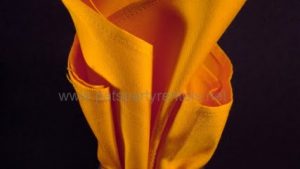 Orange Damask Napkin