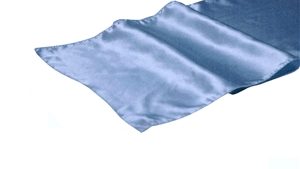 Periwinkle Satin Runner