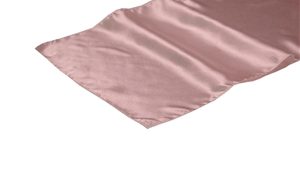 Pink Satin Runner
