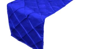 Royal Blue Pin Tuck Runner