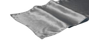 Silver Satin Runner