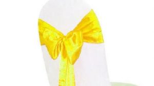 Sorbet Satin Chair Sash