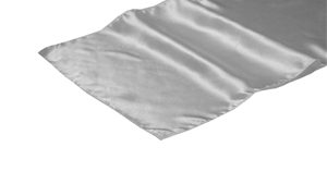 White Satin Runner